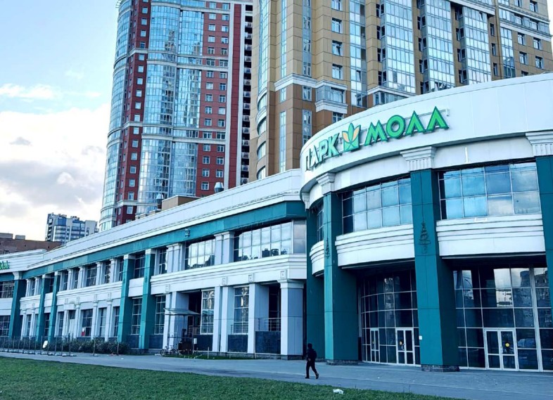 фасад дома, здание по адресу г Санкт-Петербург, пр-кт Просвещения, д 43